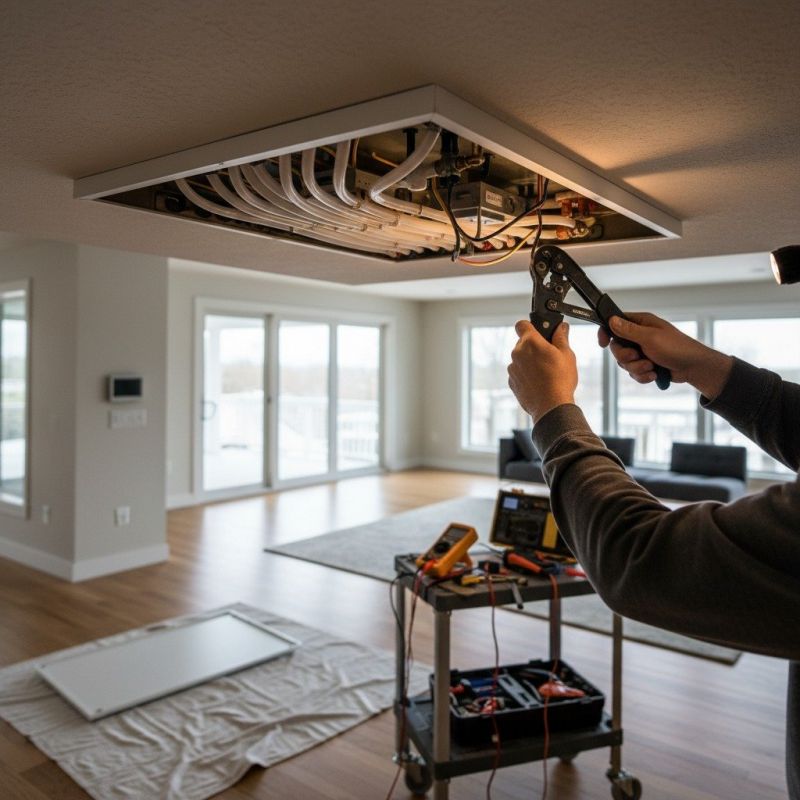 Ceiling Heater Repair detail
