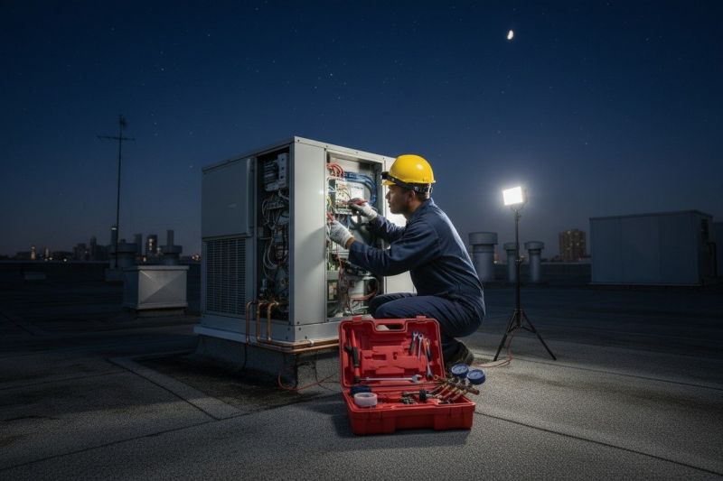 Heat Pump Repair detail